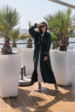 Green Coat Style Casual Abaya 7 MOICR011 3 scaled 1 Green Coat Style Casual Abaya