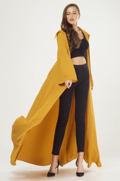 Articulated Sleeves Abaya Cape