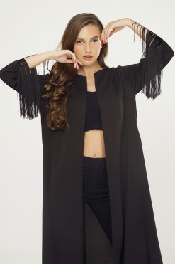 Fringes Black Cape