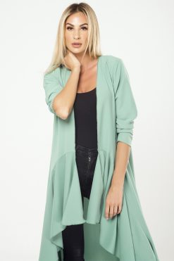 Green Ruffled Cape 6 MBQ 000011 3 Green Ruffled Cape