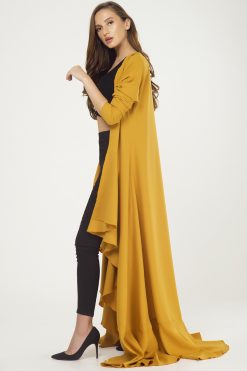 MBQ 000013 3 Yellow Ruffled Cape