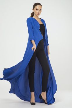 Blue Blazer Cape