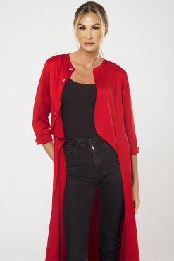MBQ 000019 3 RED Blazer Cape