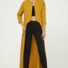 Yellow Blazer Cape