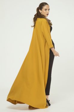Yellow Blazer Cape