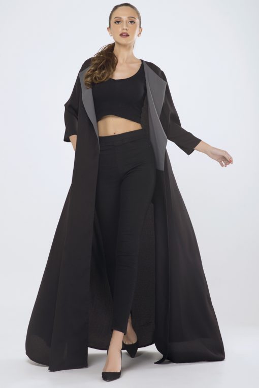 Black Two toned Cape