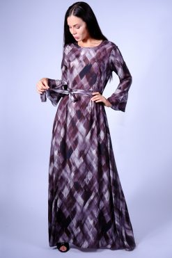 Long Silk Dress