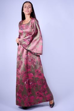 Pink & Brown Dress