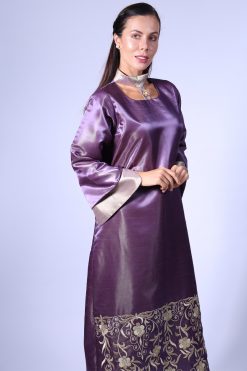 LS468 3 Dusty Purple Jalabiya