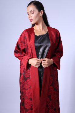 LS488 4 Red Bisht With Dress