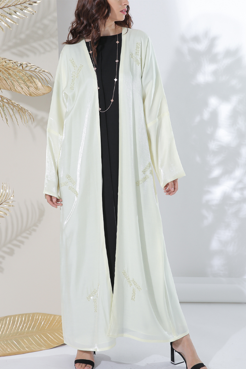 Abaya with Dark Yellow Color â African Abaya