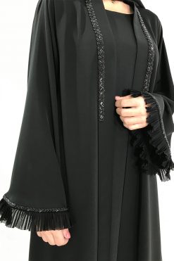 Sweela Chiffon & Crepe Abaya 8 TFD BL 10044 3 Sweela Chiffon & Crepe Abaya