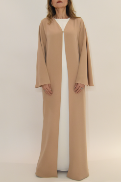 TFD CA 10101 3 Hanan Heavy Crepe Abaya