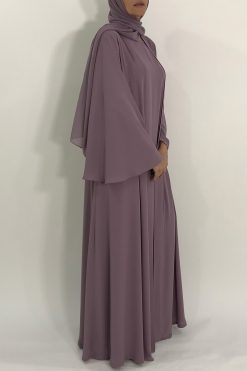 Maya Light Weight Crepe Abaya 6 TFD CA 10122 3 Maya Light Weight Crepe Abaya