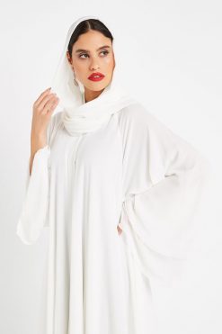 bsi3123 17 3 Umbrella style Off-white Abaya
