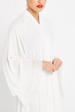 Umbrella style Off-white Abaya
