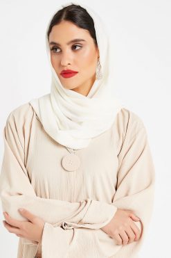 Fawn Collar Abaya