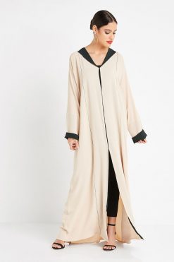 Fawn Collar Style Abaya