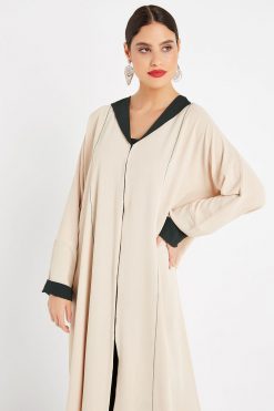 Fawn Collar Style Abaya