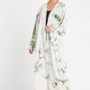 Self print Open Abaya