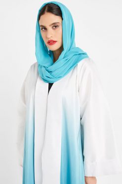 bsi3147 A 3 Light Blue Cotton Bisht