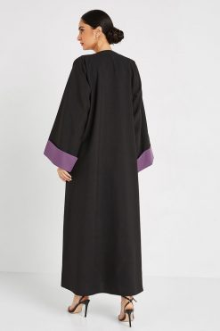 bsi3157 H 5 Front Open Modest Abaya