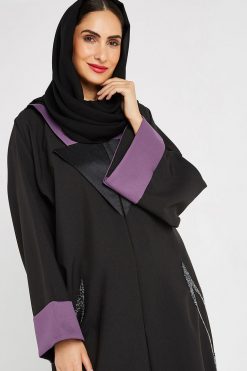 Front Open Modest Abaya