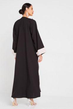 bsi3158 H 2 Front Open Crepe Abaya