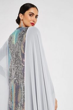 Sides Embroidered Abaya