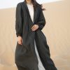 GREEN ABAYA WITH HANDWORK