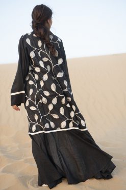 THREADWORK BLACK ABAYA