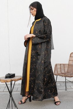 Two Pieces Abaya Set