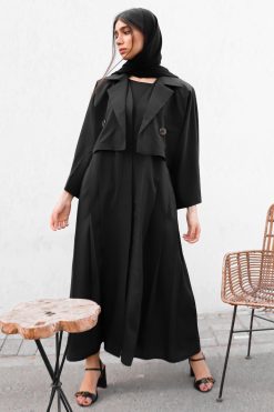 Black Coat Abaya