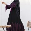 Rik Rak Black Abaya