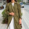 Green Jacket Abaya