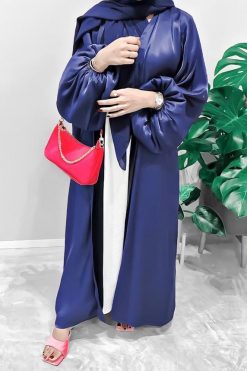 Blue Abaya Set