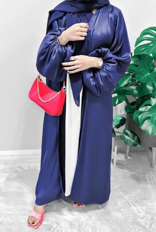Blue Abaya Set