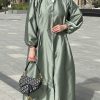 Satin Full Set Abaya