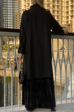 Black Travel Wear Abaya 5 Black Travel Wear Abaya