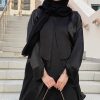 Shimmer Abaya set with Underdress & Sheila