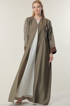 Tan Color Abaya