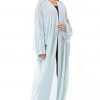 Pastel Blue Abaya