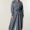 Grey Abaya