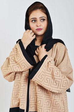 bsi2945 A 5 Two Tone Nida Abaya