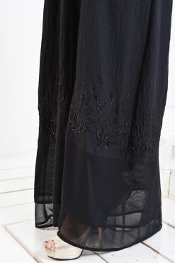 bsi3025 AR 6 Beads Embroidered Abaya