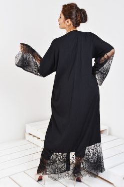 bsi3022 AR 4 Abaya with Mesh Design