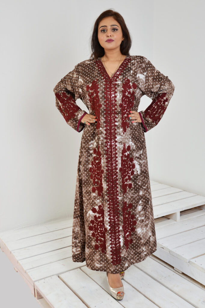 embroidered jalabiya