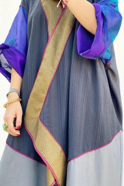 YTL 000041 3 Butterfly Abaya Cutting