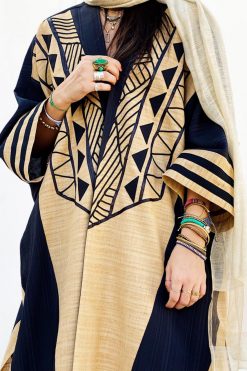 YTL 000040 3 Open Butterfly Abaya