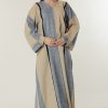 Colorblock Casual Abaya
